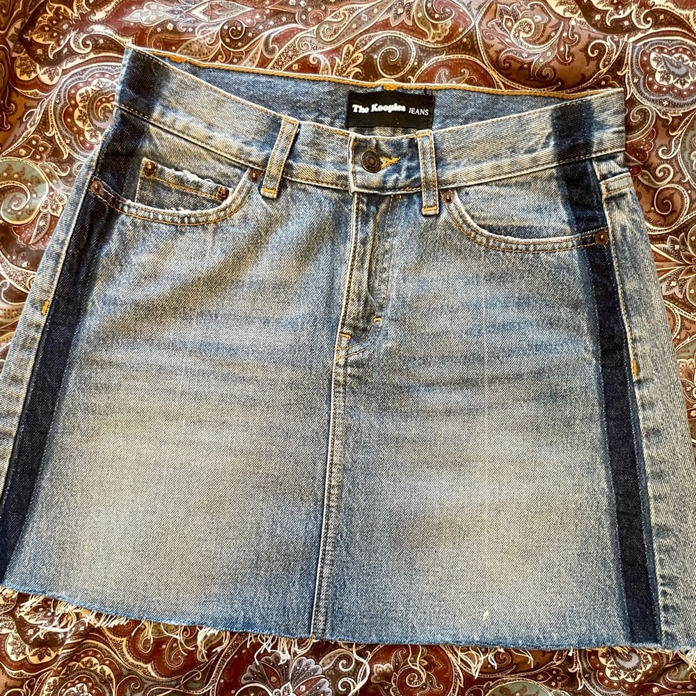 The Kooples denim skirt 1